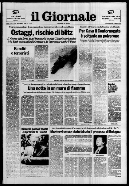 Il giornale : quotidiano del mattino